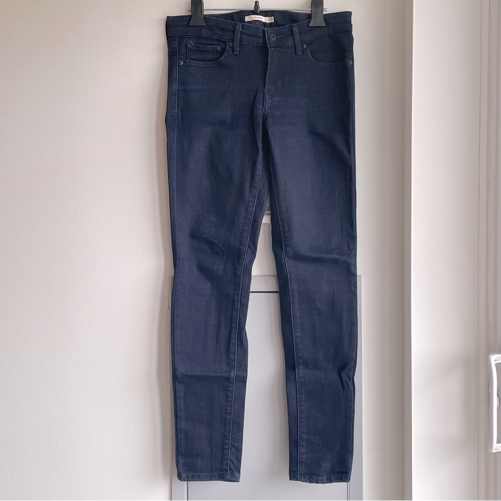 LEVI’S 711 Dark Blue Women's Skinny Jeans